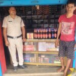 अवैध शराब के विरुद्ध आबकारी विभाग की कार्यवाही, 26.35 बल्क लीटर मदिरा जप्त