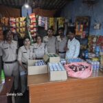 सिंगरौली जिले में आबकारी विभाग की अवैध शराब के विरुद्ध कार्यवाही