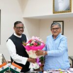 सत्य पाल जैन ने चंडीगढ़ के लोक भवन में पंजाब के राज्यपाल से शिष्टाचार भेंट की