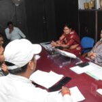 अमृत जलप्रदाय एवं सीवरेज परियोजनाओं की प्रगति की महापौर ने की समीक्षा