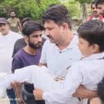 सड़क हादसे में घायल बच्चे की मदद को तत्पर रही सिंगरौली पुलिस