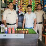 सिंगरौली जिले में आबकारी विभाग की अवैध शराब के विरुद्ध कार्यवाही