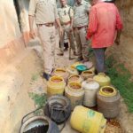 शक्तिनगर में अवैध शराब के खिलाफ बड़ी कार्रवाई, 7 कुंतल लहन नष्ट