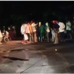 आमने-सामने की भिड़ंत में दो बाइक सवार गंभीर घायल, जिला अस्पताल रेफर
