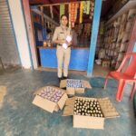 अवैध शराब के विरुद्ध आबकारी विभाग की कार्रवाई, 60.79 बल्क लीटर मदिरा जब्त