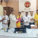 विकास प्राधिकरण अध्यक्ष वीरेन्द्र गोयल ने मनोनीत एल्डरमैन का किया स्वागत