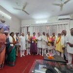 नवनियुक्त एल्डरमैन का विधायक एवं नगर निगम अध्यक्ष ने किया आत्मीय स्वागत