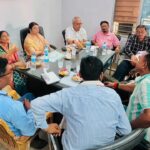 महापौर ने मोरवा जोन कार्यालय में की विभागीय कार्यों की समीक्षा