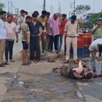 थाने के सामने युवक ने लगाई आग, गंभीर हालत में अस्पताल भर्ती