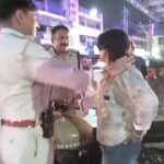 वाहन चेकिंग में युवक का हंगामा, टीआई से अभद्रता; पुलिस ने थाने ले जाकर काटा ₹5,500 का चालान