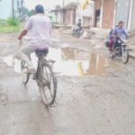 वार्ड 40 में जलभराव, वीआईपी क्षेत्र की बदहाल व्यवस्था पर उठे सवाल