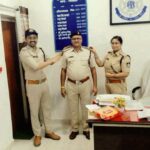 सहायक पुलिस निरीक्षक लक्ष्मी नारायण द्विवेदी बने उप निरीक्षक, कंधों पर लगे स्टार