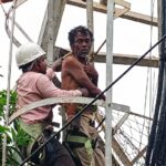 नागपुर से लौटते समय रास्ता भटके बुजुर्ग को 50 घंटे बाद बीएसएनएल टावर से सुरक्षित उतारा