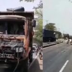 इंडोनेशिया में भीषण सड़क हादसा: शादी से लौट रहे मेहमानों की पिकअप दो ट्रकों के बीच पिसी, 13 की मौत