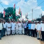 भाजपा सिंगरौली के मंडल तियरा ने निकाली विशाल तिरंगा यात्रा