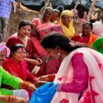 सिम्प्लेक्स बस्ती में भाजपा जिलाध्यक्ष ने बस्ती की बहनों के साथ मनाया रक्षाबंधन, दिया सामाजिक समरसता का संदेश