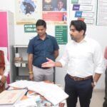 कलेक्टर ने उप स्वास्थ्य केन्द्र सिद्धिकला का किया औचक निरीक्षण