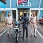 बंधौरा पुलिस ने पकड़ा मोटर साइकिल चोर, चोरी की बाइक बरामद
