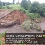 केरवा गांव में बांध टूटा, 50 एकड़ धान की फसल बर्बाद, ग्रामीणों ने लगाए लापरवाही के आरोप