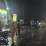 शराब दुकानों के आसपास अव्यवस्थित पार्किंग पर यातायात पुलिस की कार्रवाई, 15 वाहनों पर चालानी कार्रवाई