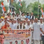 जिला कांग्रेस सेवादल सिंगरौली ने सर्वधर्म सभा के साथ किया सद्भावना यात्रा