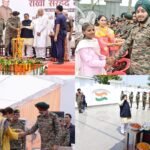 एक राखी, एक बंधन, एक राष्ट्र सीमा के वीर जवानों के नाम राखी ने राष्ट्र और उसके वीर सैनिकों के बीच अटूट बंधन को और मजबूत किया