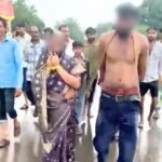 प्रेम प्रसंग के शक में महिला और युवक के साथ अमानवीय व्यवहार, खंभे से बांधकर गांव में घुमाया