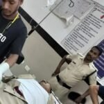 अमरकंटक एक्सप्रेस में चढ़ते समय आरपीएफ प्रधान आरक्षक का पैर कटा
