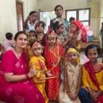 आंगनबाड़ी केंद्रों में धूमधाम से मनाया गया श्रीकृष्ण जन्माष्टमी पर्व