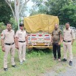 सरई पुलिस ने चोरी के लोहे के सामान से लदी पिकअप की जब्त, एक आरोपी गिरफ्तार