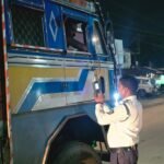 शराब पीकर वाहन चलाने वाले 7 ट्रक चालक पकड़े