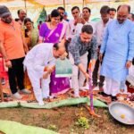 बरगवां के कनई में 100-100 सीटर बालक-बालिका छात्रावास का भूमिपूजन