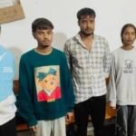 उफनती नदी में बह गई कार, कान्हा जा रहे पांच दोस्तों की जान पर बनी