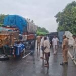 अयोध्या में एनएच-27 पर भीषण हादसा: दर्शन के लिए जा रही ट्रैक्टर-ट्रॉली को डीसीएम ने पीछे से मारी टक्कर, 28 लोग सवार; कई घायल