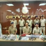मध्यप्रदेश पुलिस की अवैध हथियारों के मामले में बड़ी कार्रवाई