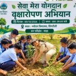 नवोदय विद्यालय के नए परिसर में पौधारोपण, विद्यार्थियों ने दिया हरियाली का संदेश