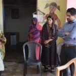 आदर्श आंगनवाड़ी केन्द्र मझिगवां क्रमांक-1 का कलेक्टर ने किया निरीक्षण