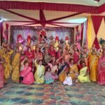 जयंत में कल्याण दुर्गा पूजा समिति ने निकाली भव्य कलश यात्रा