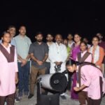 सिंगरौली के सितारे कार्यक्रम में छात्राओं ने किया अंतरिक्ष दर्शन, चंद्रमा और शनि के दीदार से बढ़ा उत्साह
