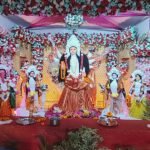 प्रयाग पथ डीएव्ही रोड पर मां दुर्गा की आराधना, सुबह-शाम उमड़ रहे श्रद्धालु