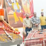 विश्व हिंदू परिषद की मातृशक्ति एवं दुर्गा वाहिनी ने किया शस्त्र पूजन