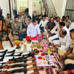 विजयादशमी पर सिंगरौली के सभी थानों में हुआ शस्त्र पूजन, देवसर विधायक राजेंद्र मेश्राम सरई में रहे मुख्य अतिथि