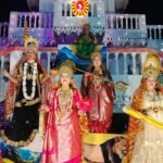 ब्रह्माकुमारीज़ के तपोवन परिसर में चैतन्य देवियों की मनोहर झांकी देखने उमड़ा जनसैलाब