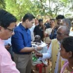 ग्राम पंचायत काम में आयोजित स्वामित्व योजना शिविर का कलेक्टर ने किया अवलोकन
