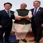 भारत, जापान और ऑस्ट्रेलिया के रक्षा मंत्री आए साथ, राजनाथ सिंह ने दिया ‘जय’ का संदेश